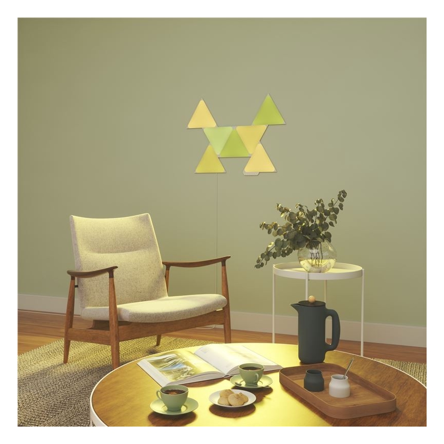 Nanoleaf  - SET 3x LED RGB Dimmelhető panel TRIANGLES LED/1W/230V Wi-Fi
