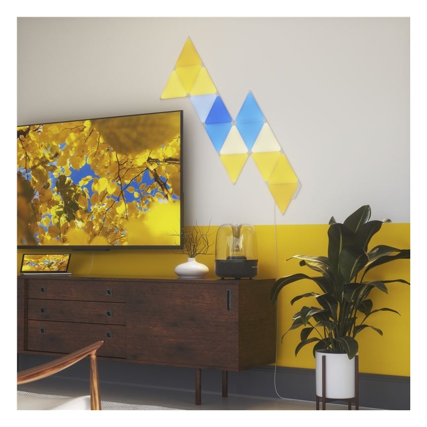 Nanoleaf  - SET 3x LED RGB Dimmelhető panel TRIANGLES LED/1W/230V Wi-Fi