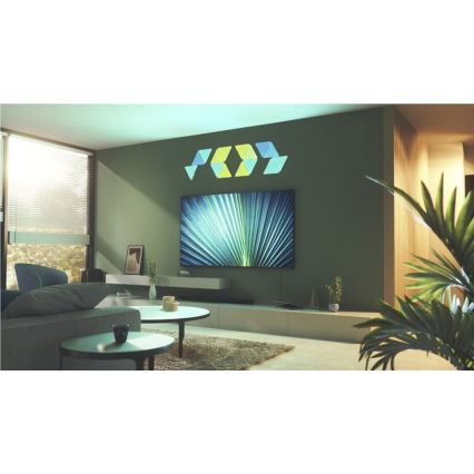 Nanoleaf NL47-6002TW-15PK - SET 15x LED RGB fényerő-szabályozó panel Háromszög LED / 1,5 Wi-Fi