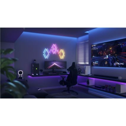Nanoleaf - Hosszabbító készlet 3x LED RGBW Dimmelhető sín LINES LED/2W/230V 1200-6000K Wi-Fi
