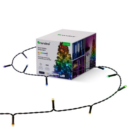 Nanoleaf - LED RGBW kültéri fényfüzér ESSENTIALS 300xLED 2x12m 2700-6500K Wi-Fi IP67