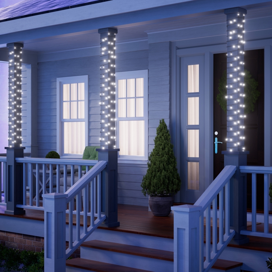 Nanoleaf - LED RGBW kültéri fényfüzér ESSENTIALS 300xLED 2x12m 2700-6500K Wi-Fi IP67