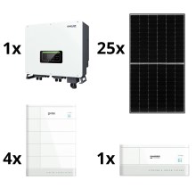 Napelem készlet SOFAR Solar - 10kWp JINKO + 10kW SOFAR hibrid konverter 3f +10,24 kWh akkumulátor
