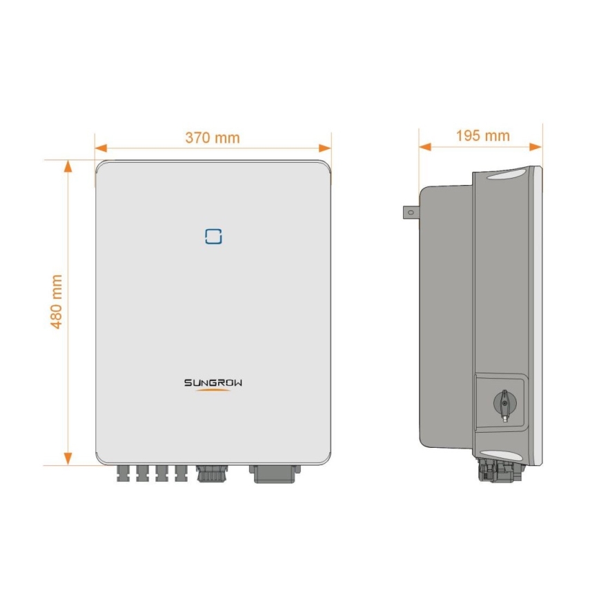 Napelemes átalakító SUNGROW SG6.0RT 6000W IP65