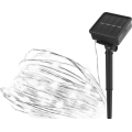 Napelemes fényfüzér 120xLED/2,4W/1,2V 12m IP44 600 mAh hideg fehér