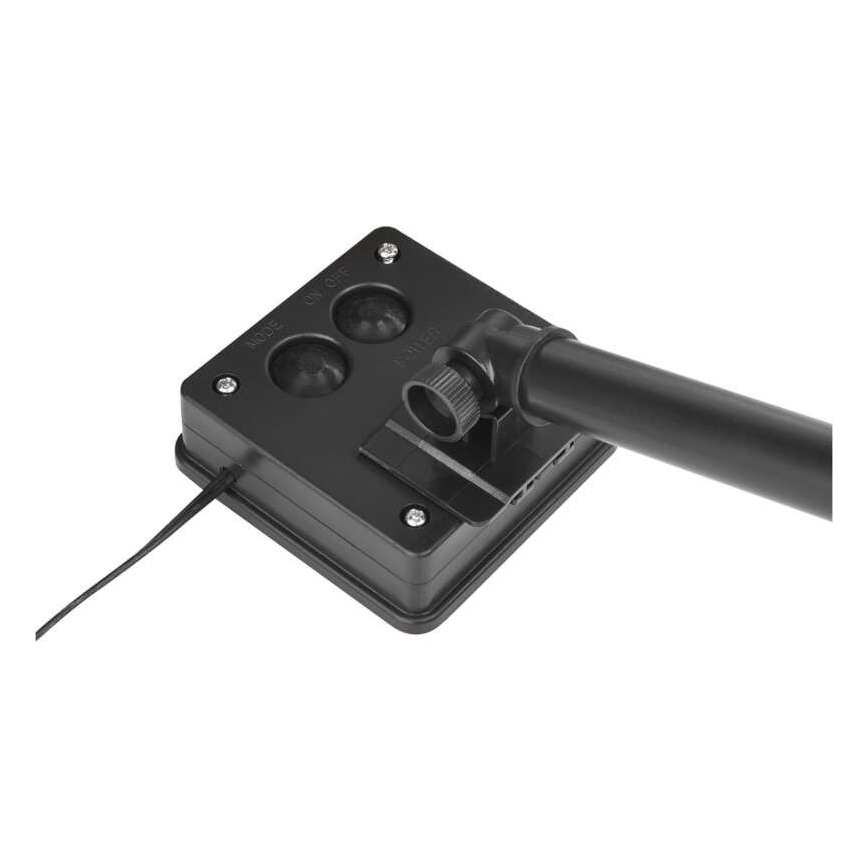 Napelemes fényfüzér 120xLED/2,4W/1,2V 12m IP44 600 mAh hideg fehér