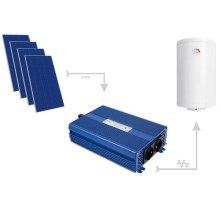 Napelemes inverter vízmelegítéshez ECO Solar Boost MPPT-3000 3kW