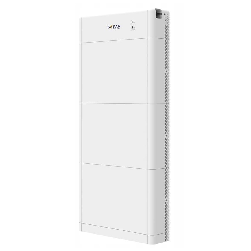 Napelemes készlet SOFAR Solar - 20kWp panel RISEN Full Black + 20kW SOLAX átalakító 3p + 20 kWh elemek SOFAR akkumulátorvezérlő egységgel
