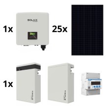 Napelemes készlet: SOLAX Power - 10kWp JINKO + 15kW SOLAX konverter 3f + 11,6 kWh akkumulátor