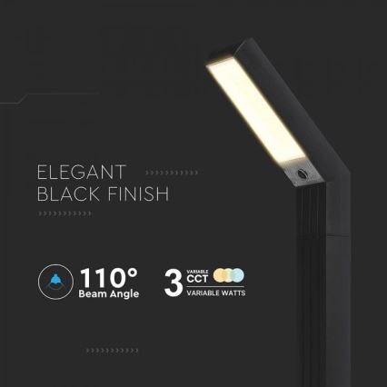 Napelemes LED lámpa 2 az 1-ben LED/1,5W/3,7V IP65 1500 mAh