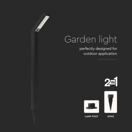 Napelemes LED lámpa 2 az 1-ben LED/1,5W/3,7V IP65 1500 mAh