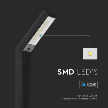 Napelemes LED lámpa 2 az 1-ben LED/1,5W/3,7V IP65 1500 mAh