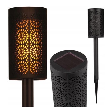 Napelemes LED lámpa alkonykapcsolóval LED/2V IP44 600 mAh