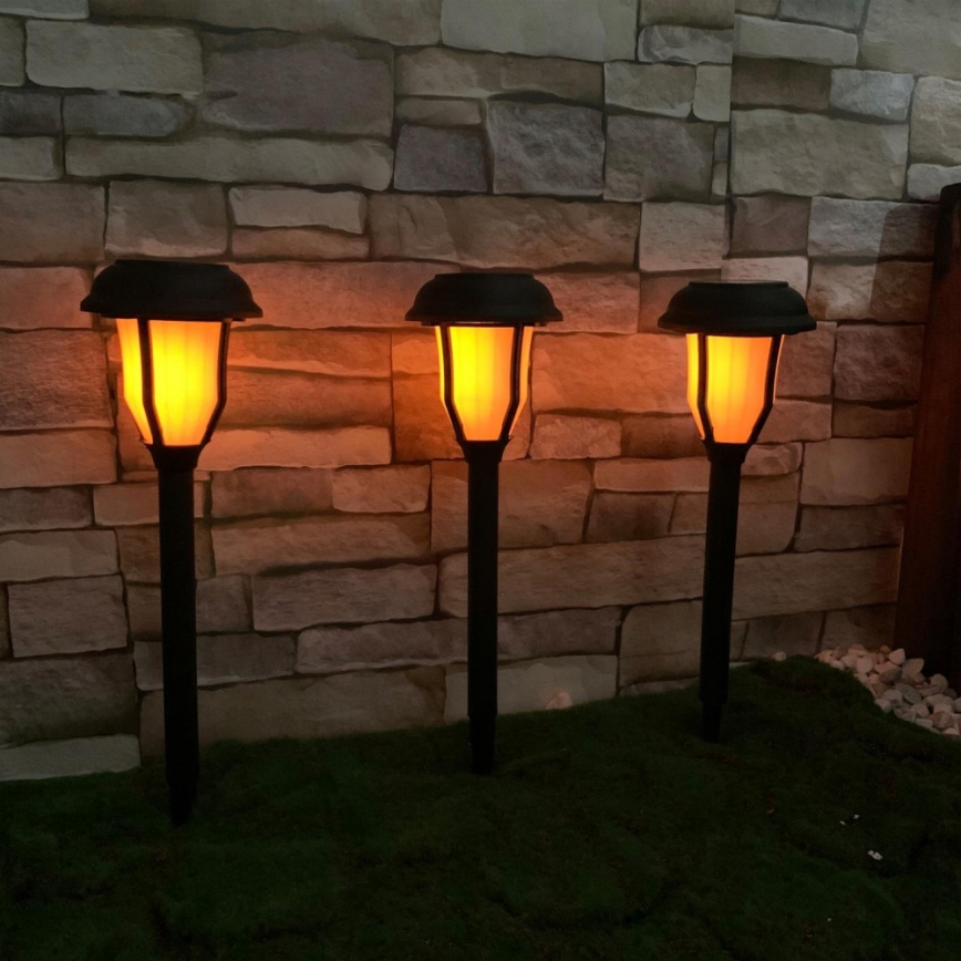 Napelemes LED-lámpa alkonykapcsolóval, LED/2V, IP44, 600 mAh