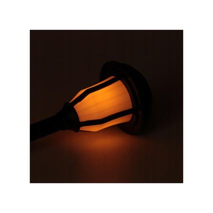 Napelemes LED-lámpa alkonykapcsolóval, LED/2V, IP44, 600 mAh