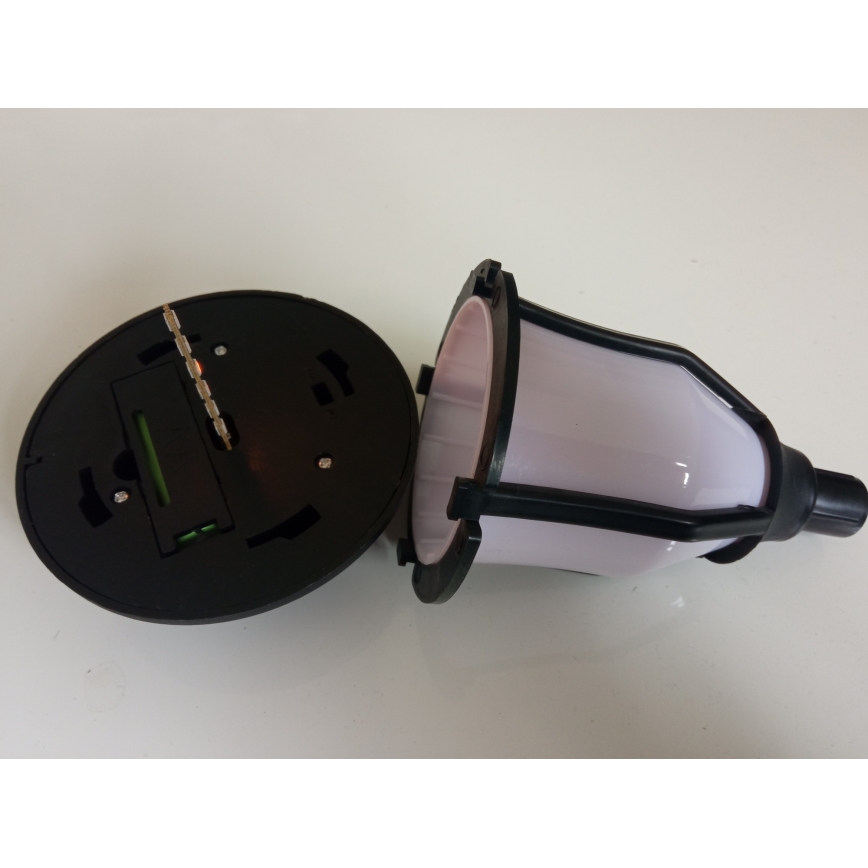 Napelemes LED-lámpa alkonykapcsolóval, LED/2V, IP44, 600 mAh