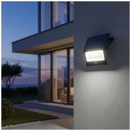 Napelemes LED reflektor érzékelővel NCS G2 LED/30W/3,7V 3000/4000/6500K IP54 5200 mAh