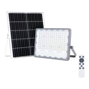 Napelemes LED reflektor FOCUS LED/100W/15000 mAh 3,2V 6000K IP65 + távirányító