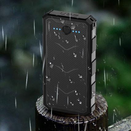 Napelemes Power Bank zseblámpával 20000mAh 3,7V