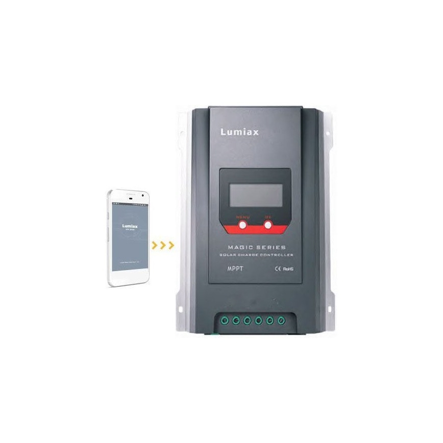 Napelemes töltésszabályozó MPPT 12/24V/40A