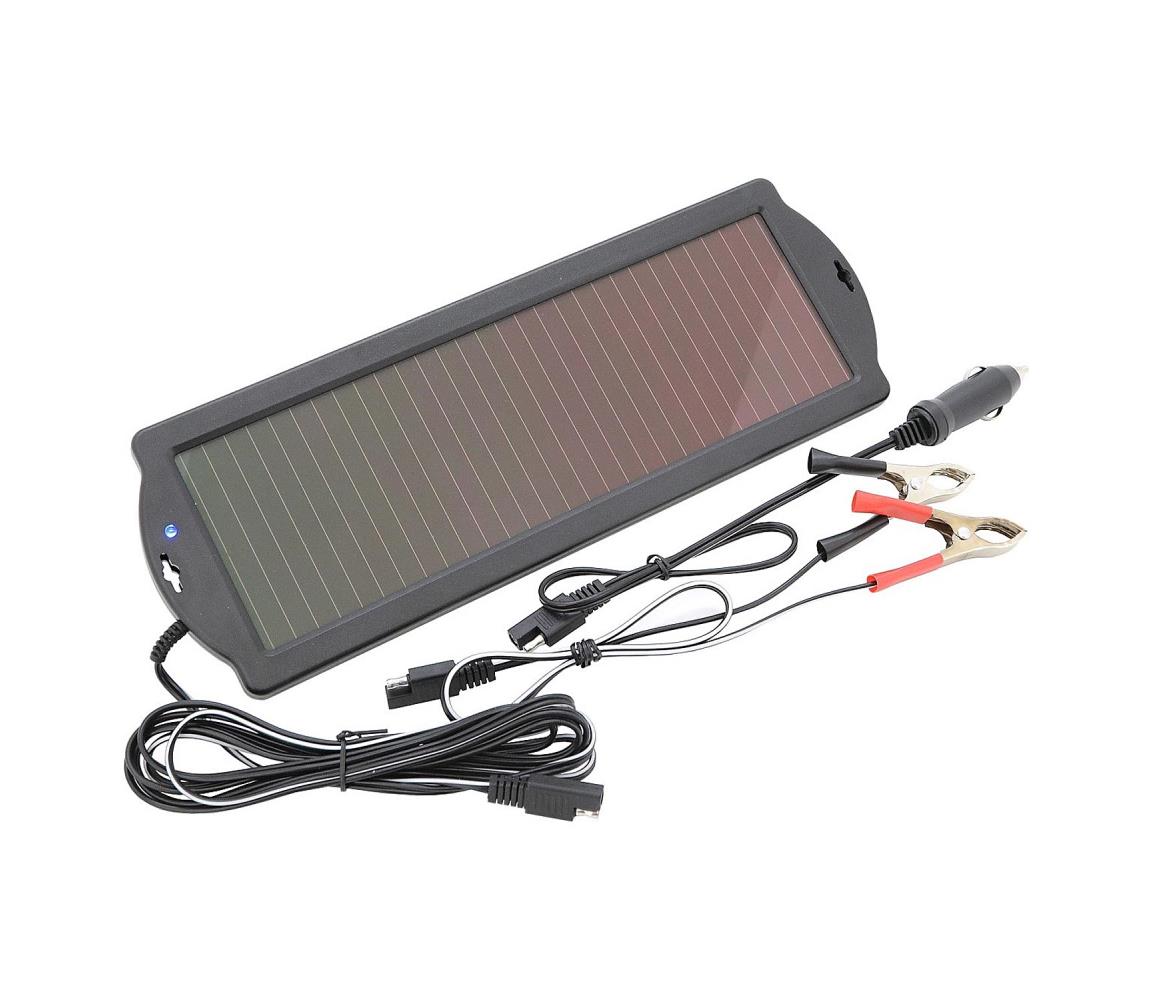 Napelemes töltő autó akkumulátorokhoz 1,8W/12V 07168