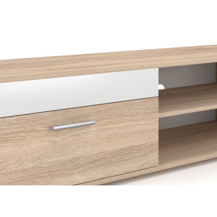 Nappali szekrénysor BRICK sonoma tölgy/fehér