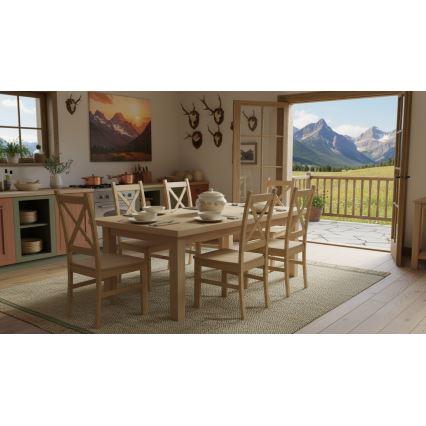 Étkezőszék NATE sonoma tölgy