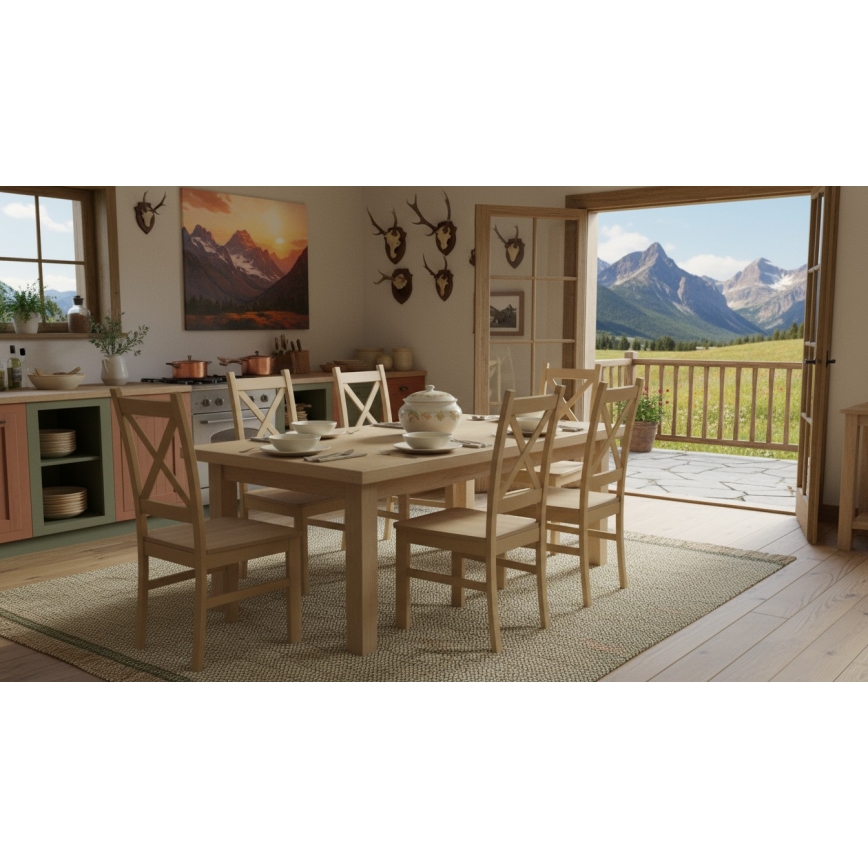 Étkezőszék NATE sonoma tölgy