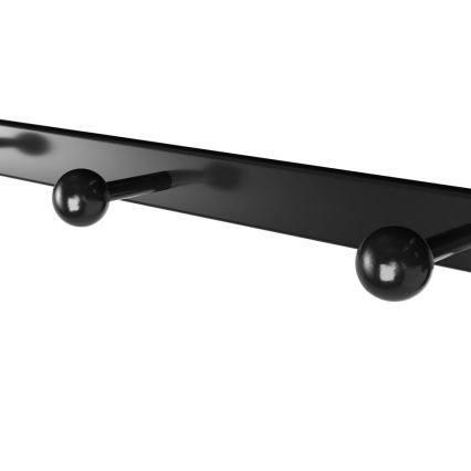 NATE fali fogas polccal, barna/fekete