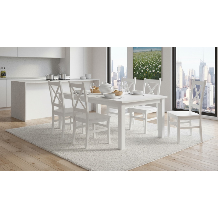 Étkezőszék NATE fehér