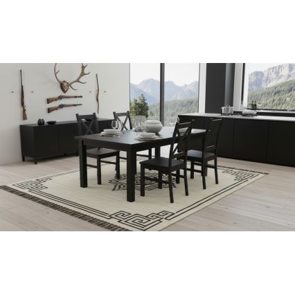 Étkezőszék NATE fekete