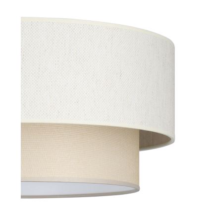 NATIA kábeles csillár, 1xE27/60W/230V, átm. 45 cm, krémszínű