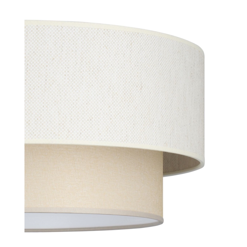 NATIA kábeles csillár, 1xE27/60W/230V, átm. 45 cm, krémszínű