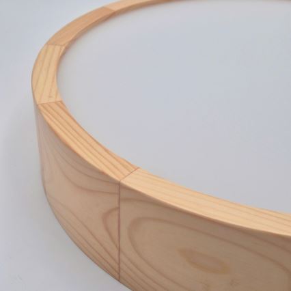 NATURAL mennyezeti lámpa 2xE27/60W/230V ? 37 cm fenyő