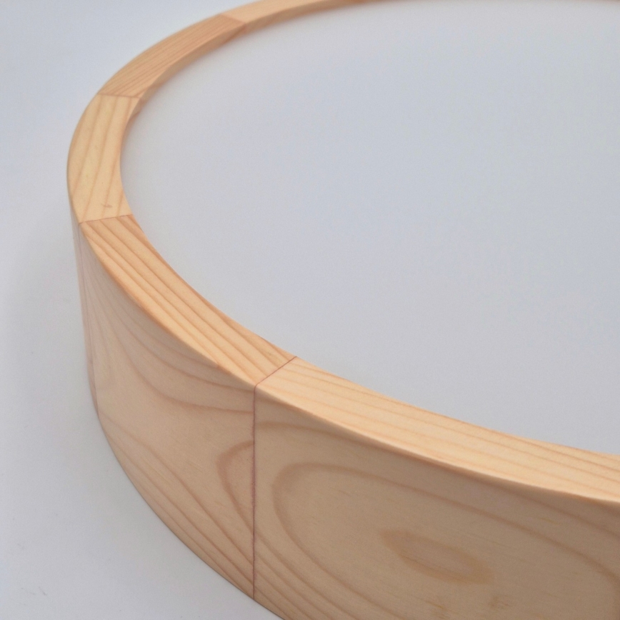 NATURAL mennyezeti lámpa 2xE27/60W/230V ? 37 cm fenyő