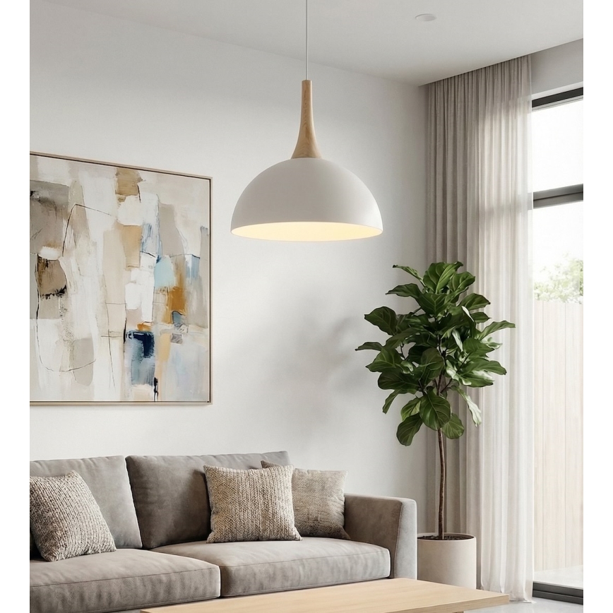 NAUTICA függőlámpa kábellel 1xGX53/12W/230V fehér