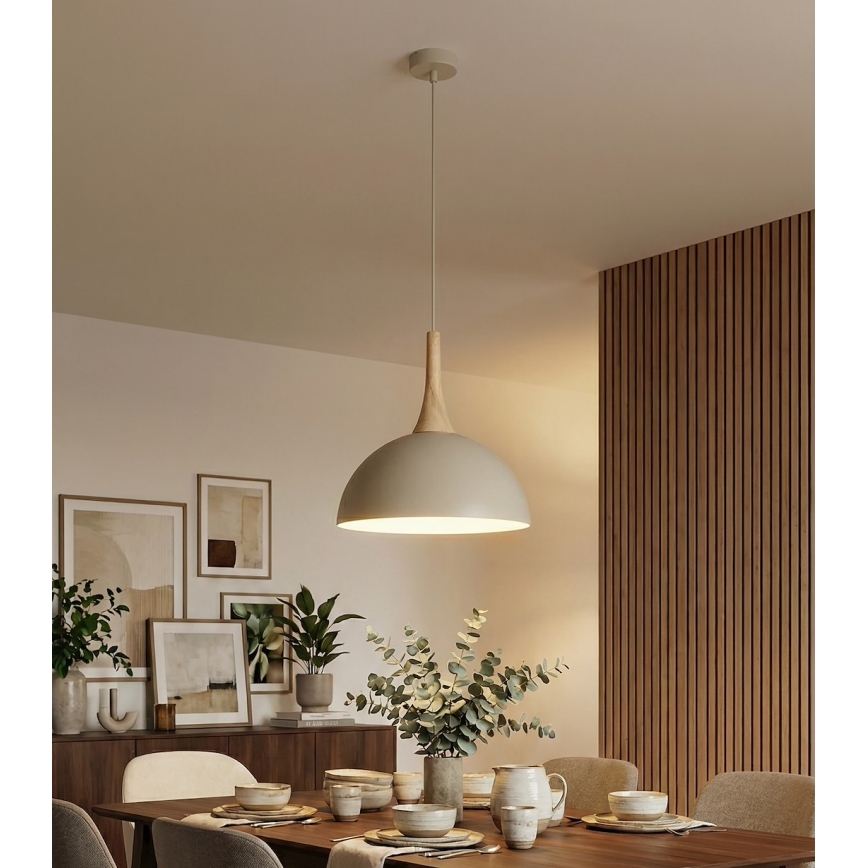 NAUTICA zsinóros csillár 1xGX53/12W/230V bézs
