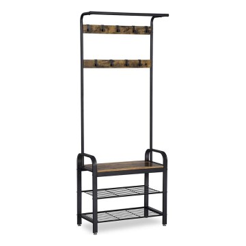 NAVOR álló kabátfogas barna/fekete