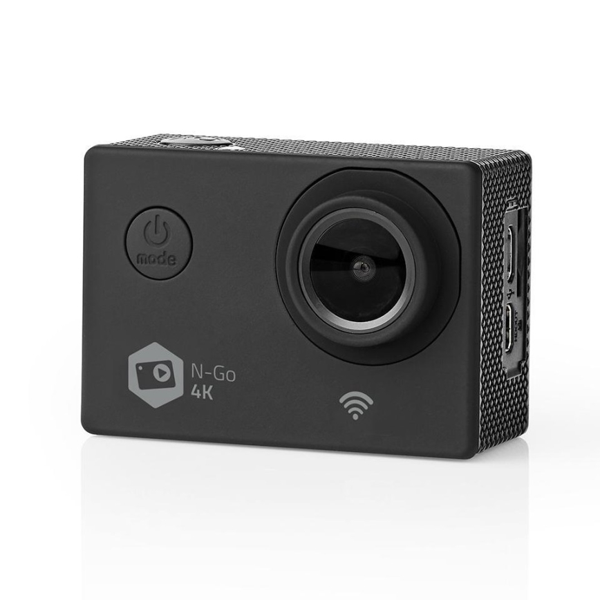 Akció kamera vízálló tokkal 4K Ultra HD/WiFi/2 FTF 16MP