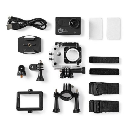 Akció kamera vízálló tokkal 4K Ultra 60 fps HD/WiFi/2 FTF 16MP