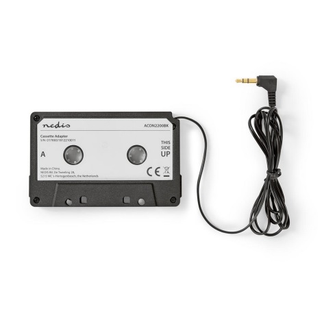 Nedis ACON2200BK − Kazetta adapter MP3/3,5 mm dugó