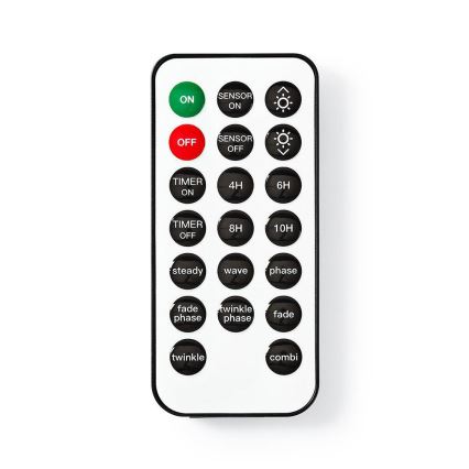 LED Szabályozható kültéri karácsonyi lánc 768xLED/230V IP44 + távirányító