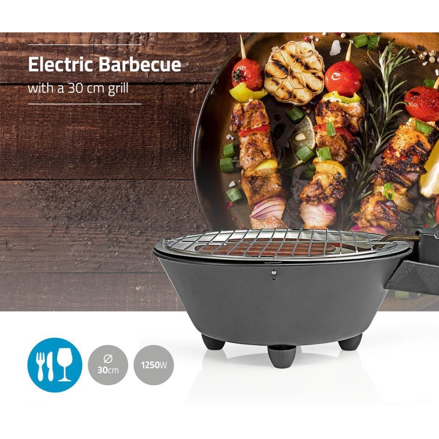 Elektromos grill 1250W/230V