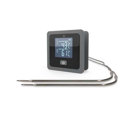 SmartLife okos digitális húshőmérő LCD-kijelzővel 0-300 °C 2xAAA
