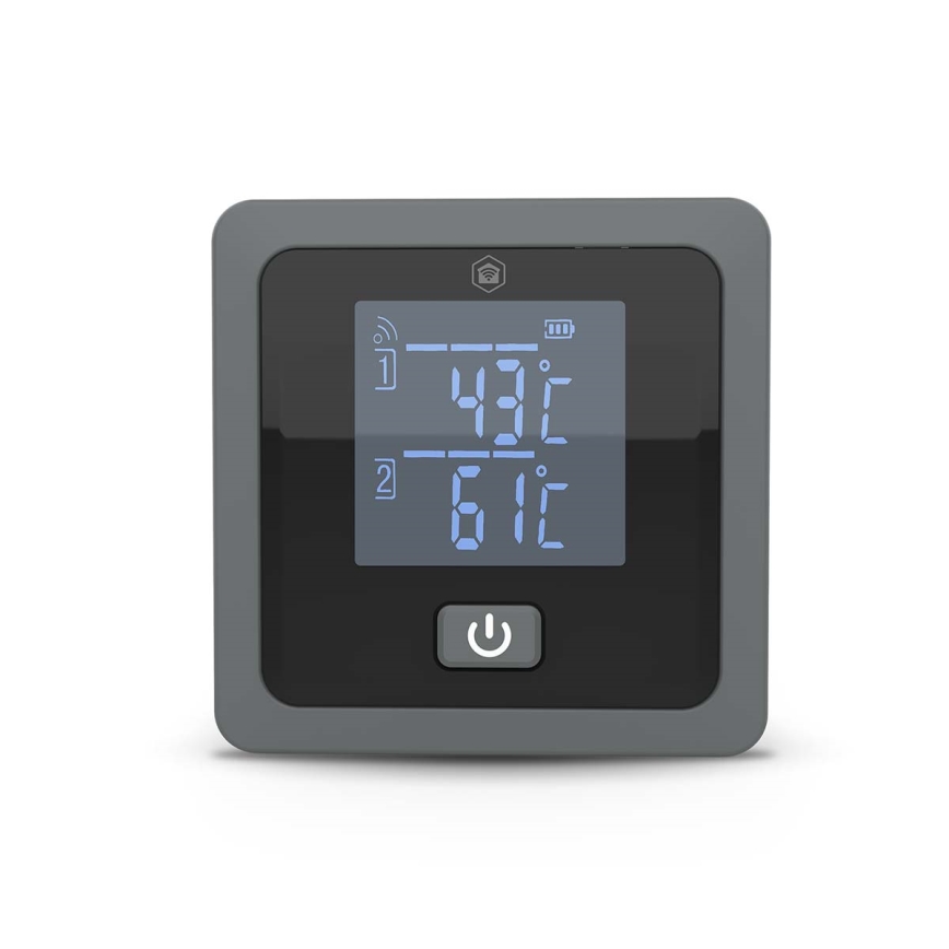 SmartLife okos digitális húshőmérő LCD-kijelzővel 0-300 °C 2xAAA