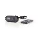Nedis CATR100BK − FM Autós Bluetooth adóvevő/MP3/12V + távirányító