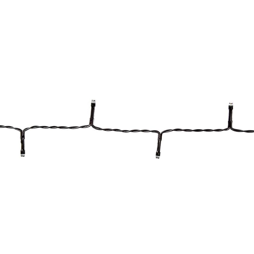 LED Karácsonyi kültéri lánc 192xLED/7 funkciós/3xAA 14,9m IP44 meleg fehér