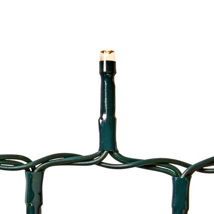 LED Kültéri karácsonyi lánc 400xLED/7 functions 11m IP44 meleg fehér