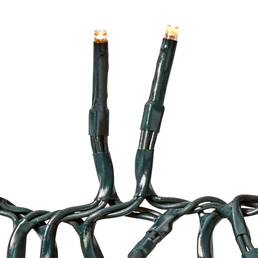 LED Kültéri karácsonyi lánc 1512xLED/7 funkciós 14m IP44 meleg fehér