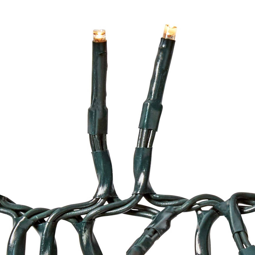 LED Kültéri karácsonyi lánc 576xLED/7 funkciós 7,2m IP44 meleg fehér